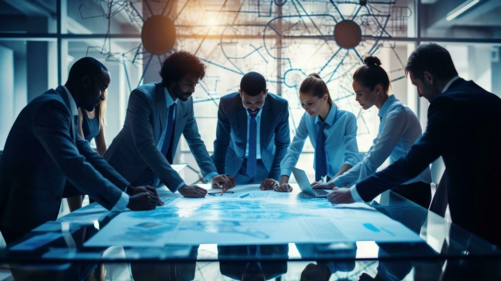 business team collaboration free photo (1)
